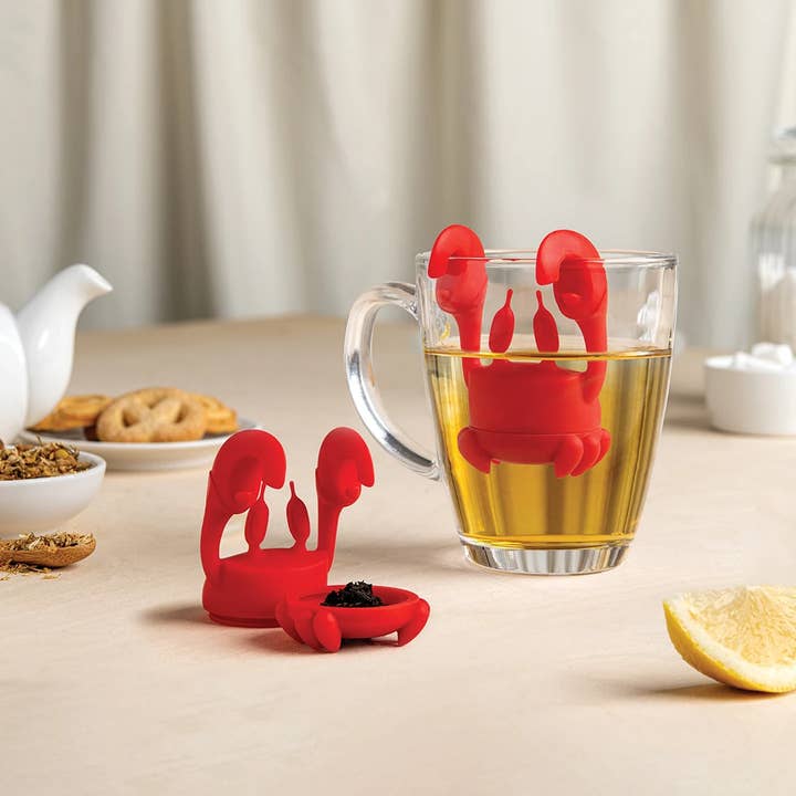 OTOTO - Wholesale Tea Strainer/Infuser - Crab Tea Tea Infuser for Hot or Iced Tea
