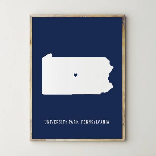 University Park Pennsylvania Unikke Gaver for engroshandel hos Pin Your Hearts