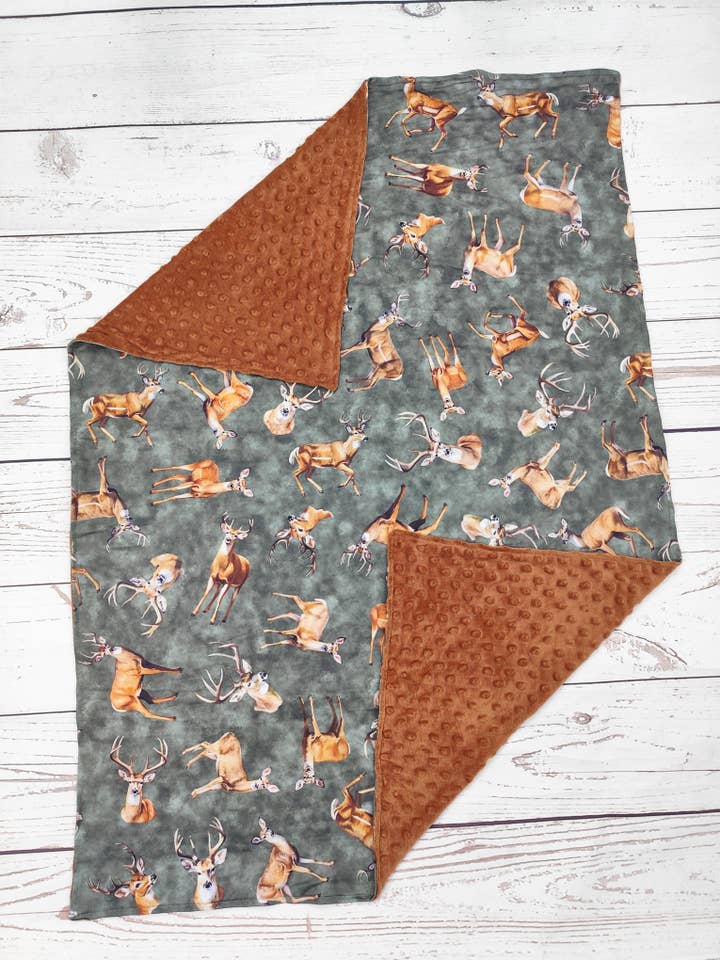 sassy kids palace - Wholesale Bedding Blanket - Kids & Baby - Baby Deer Print Blanket