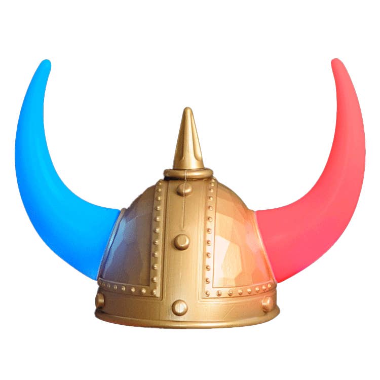 Blinkee.com, LLC - Wholesale Party Hat/Crown - Viking Helmet with Light Up Horns1