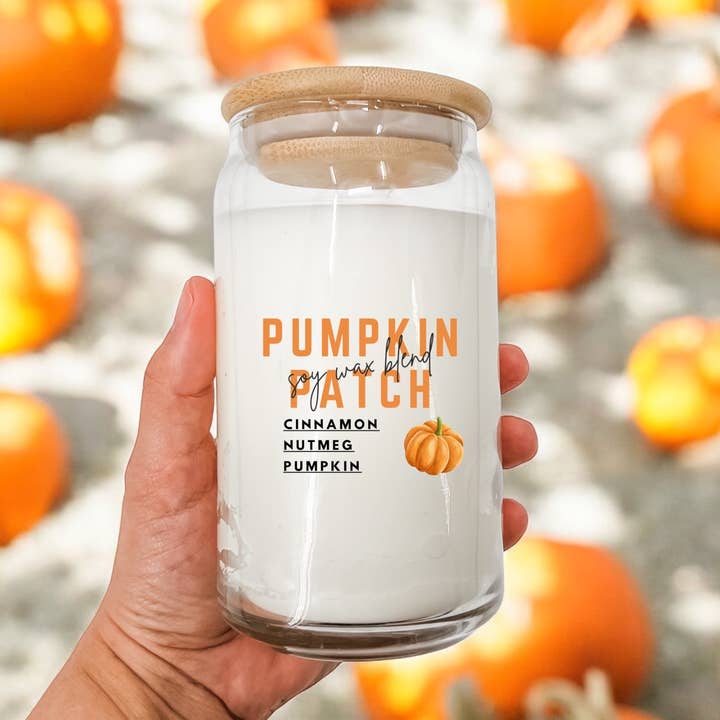 Pumpkin Patch 16 oz Candle for wholesale by The Candle Warehouse