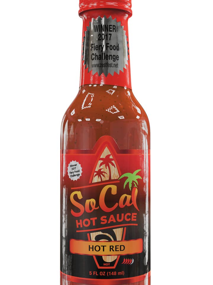 Hot Sauce - SoCal Hot Red (12pk) for wholesale by SoCal Hot Sauce