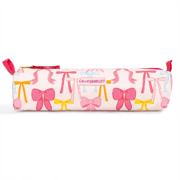 Coquette Bows Pencil Pouch for wholesale by Callie Danielle