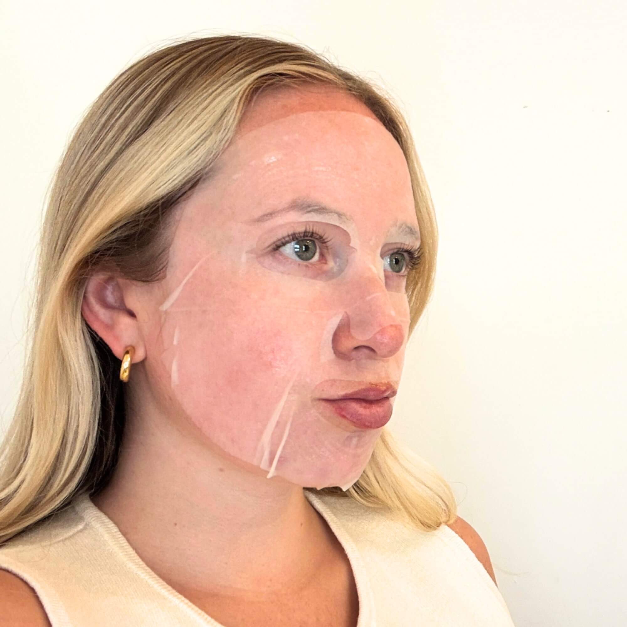 BEAUTYPRO – wholesale Skincare face mask – HYALURONIC ACID Hydrating Facial Sheet Mask - 100% Biodegradable2