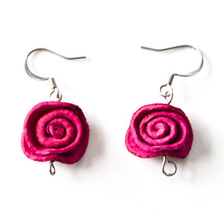 Rose Earrings for wholesale by Artyfactos