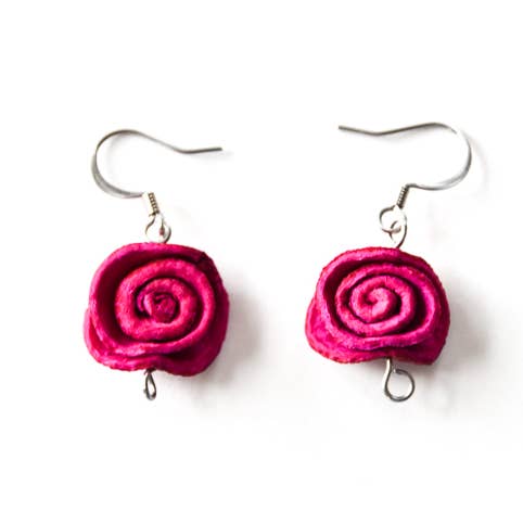 Rose Earrings for wholesale by Artyfactos