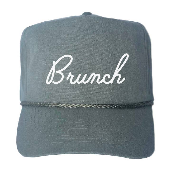 Brunch Canvas Trucker for wholesale by Frankie Jean