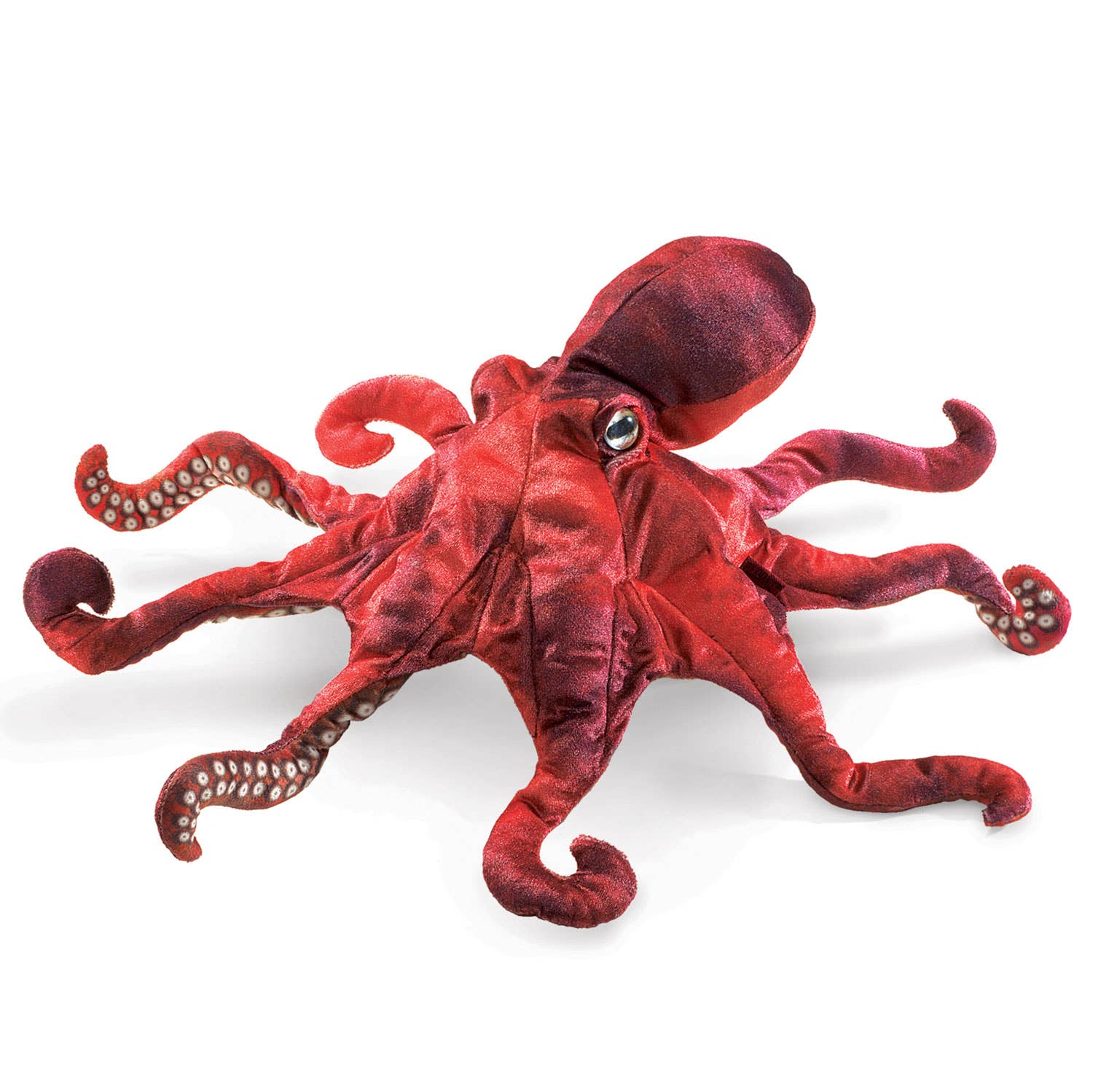 FOLKMANIS-PUPPETS - Wholesale Puppet - Kids & Baby - Red Octopus 2974/ Red Octopus0