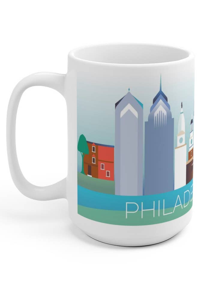 PHILADELPHIA 11 OZ KERAMISK MUGG för wholesale av Max & Oscar