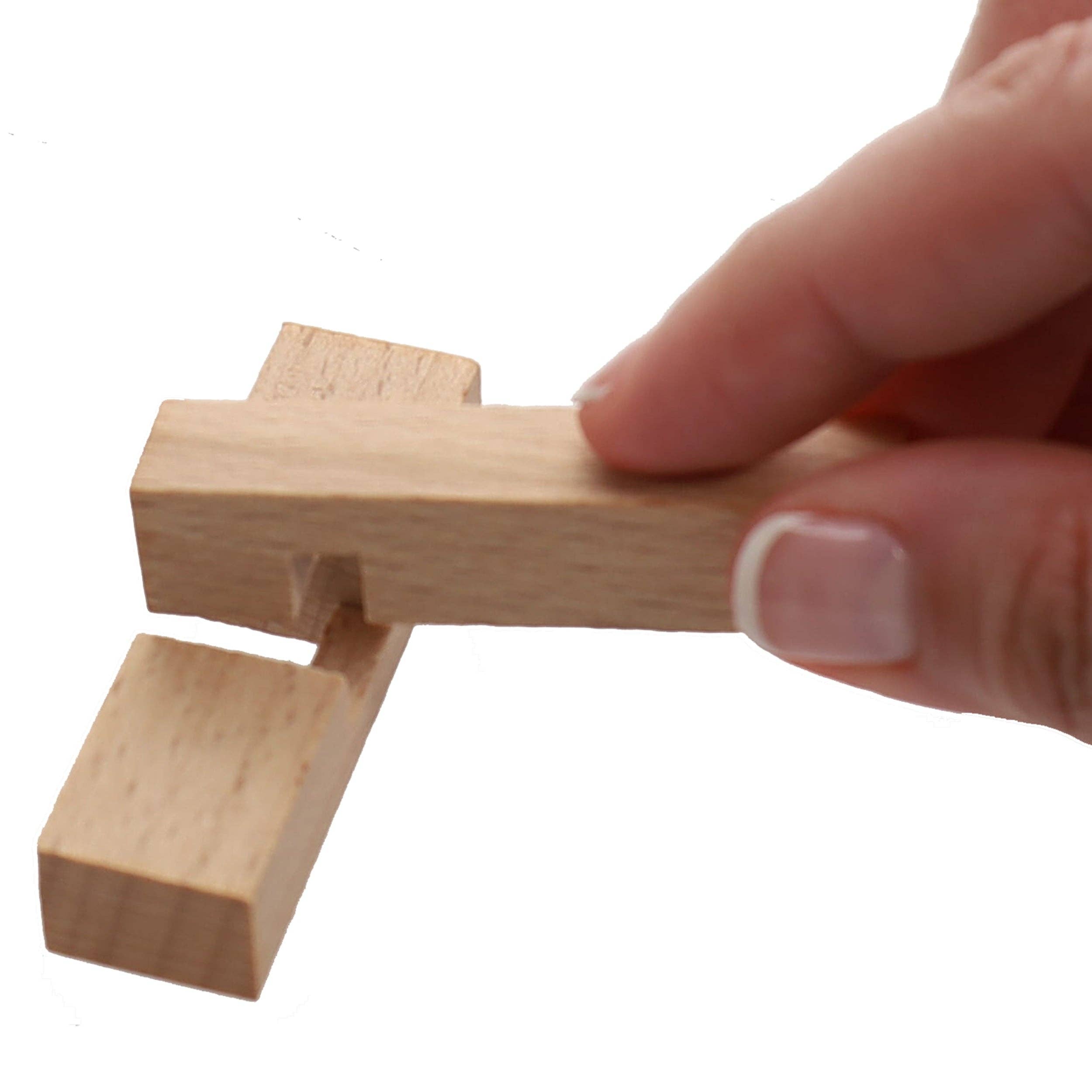 Wood Expressions - Wholesale Puzzle - Adult - Solid Wood 3D Cube Puzzle7