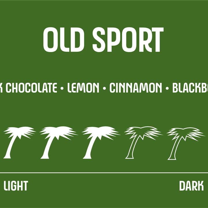 Old Sport for wholesale by Breezeway Coffee Roasters