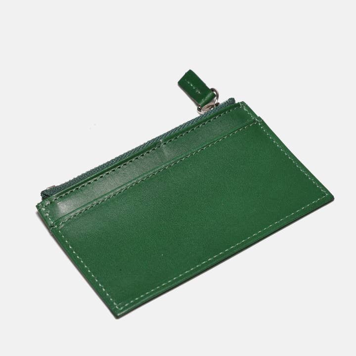 Curated Basics - Wholesale Card Holder - Unisex - Zipper Leather Cardholder