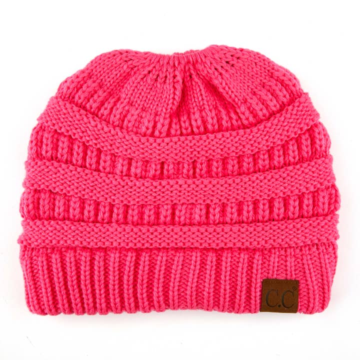 Truly Contagious - Wholesale Beanie - Kids - CC Kids Ponytail Beanie ( MB-847-KIDS )19