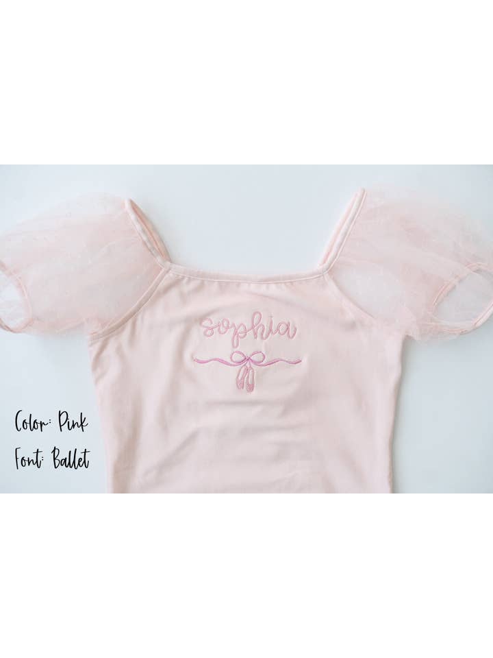 Cheeky Plum - Wholesale Leotard - Kids - Mesh Leotard - Pink Bliss1