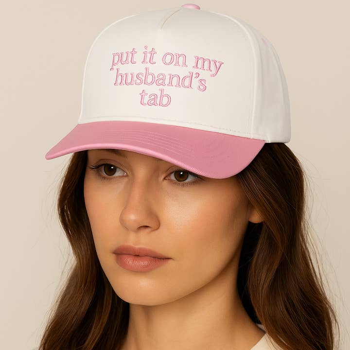 Sensibling Corp. - Wholesale Baseball Cap - Women's - PUT IT ON MY HUSBANDS TAB Embroidered Baseball Cap22