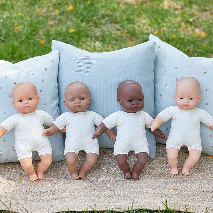 KsmToys - Wholesale Doll - Kids - KsmToys Miniland 13″ 33cm Soft Body Caucasian Doll with Orga2