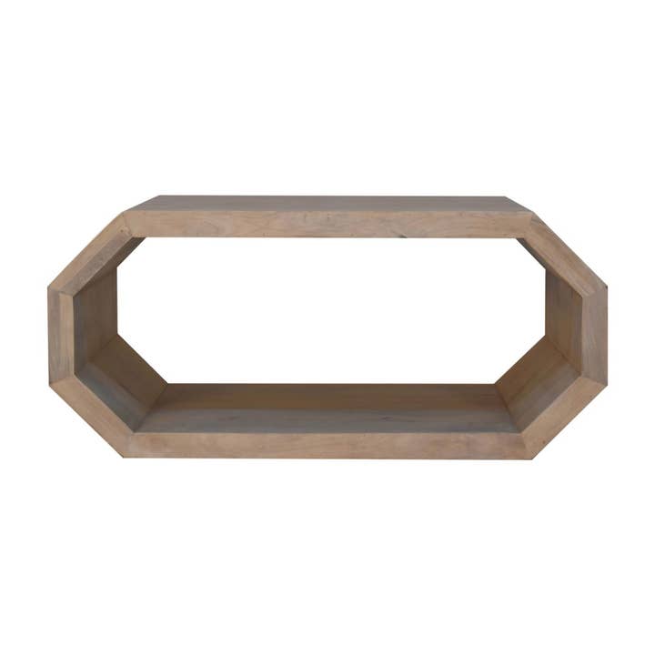 Table basse en marbre hexagonal pour la vente par Artisan Furniture