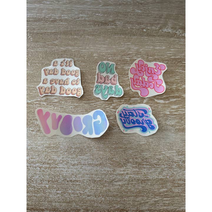 Funky farverig ordsætning midlertidige tatoveringer for engroshandel hos kierst