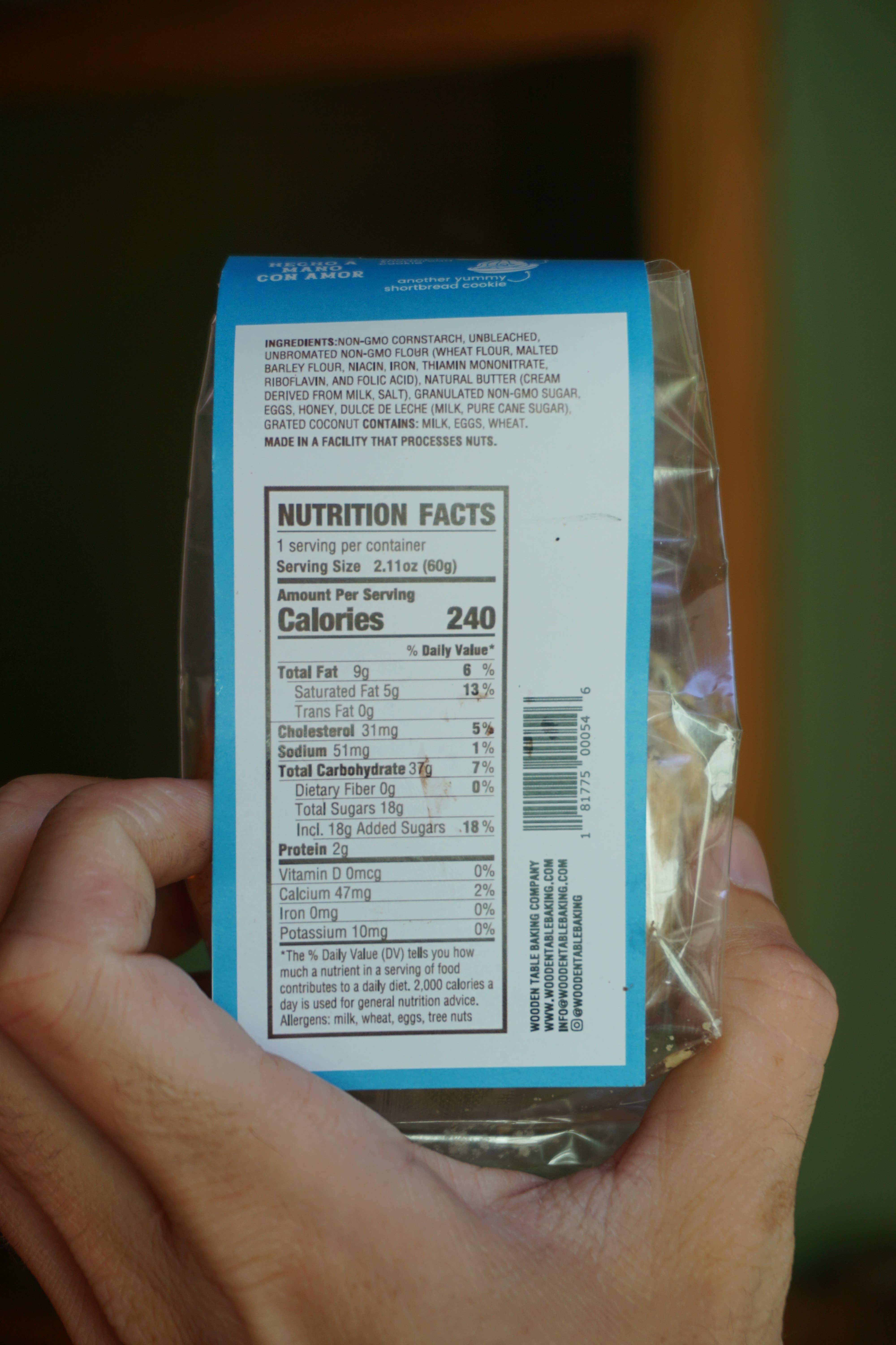 Wooden Table Baking Company - Wholesale Cookie - Traditional Alfajor XL (Individually wrapped)7