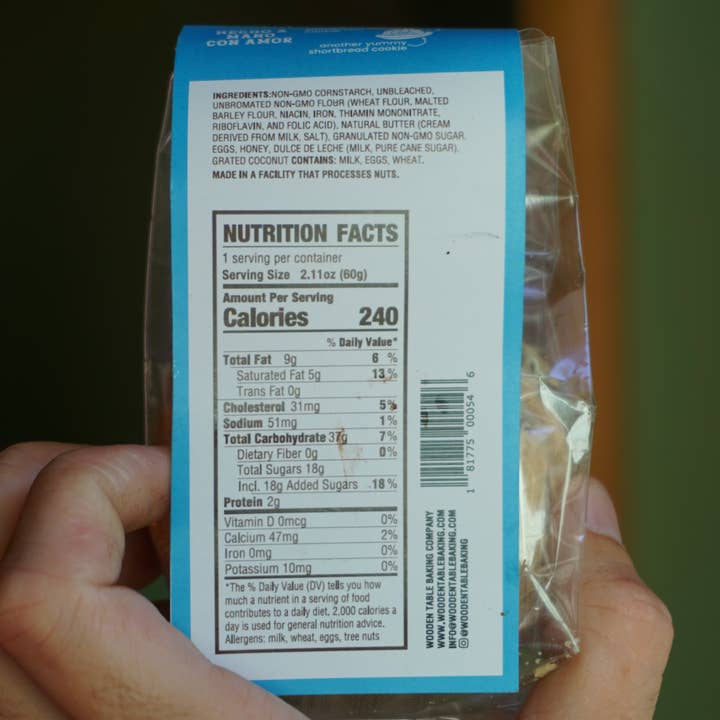 Wooden Table Baking Company - Wholesale Cookie - Traditional Alfajor XL (Individually wrapped)7