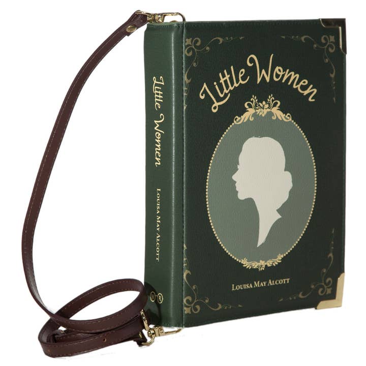 Well Read Company - Wholesale Crossbody Bag - Women's - Little Women Green Book Handbag Crossbody Purse