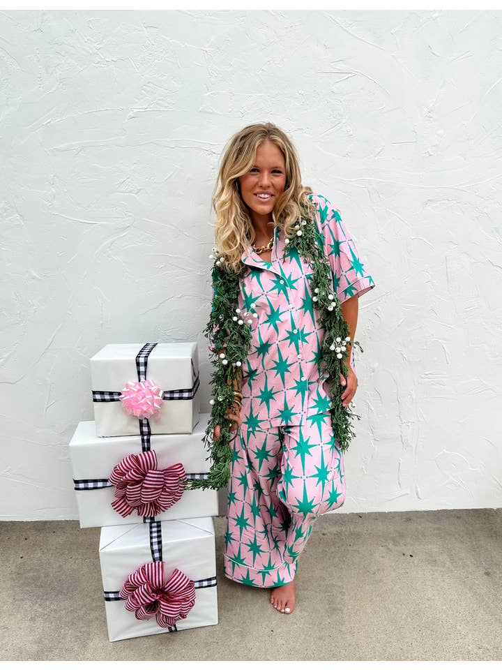 BLAKELEY - Wholesale Sleepwear Set - Women's - HOLIDAY LUXE PJ SETS11