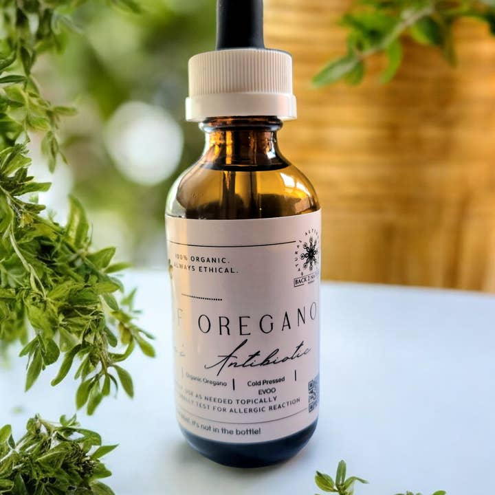 Olio di origano 2 oz. per la vendita all'ingrosso da parte di Back2Nature Herbals