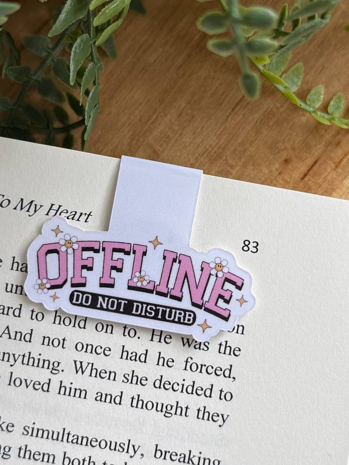 Offline DND Magnetic Bookmark for wholesale by Tia’s Dream Design Co