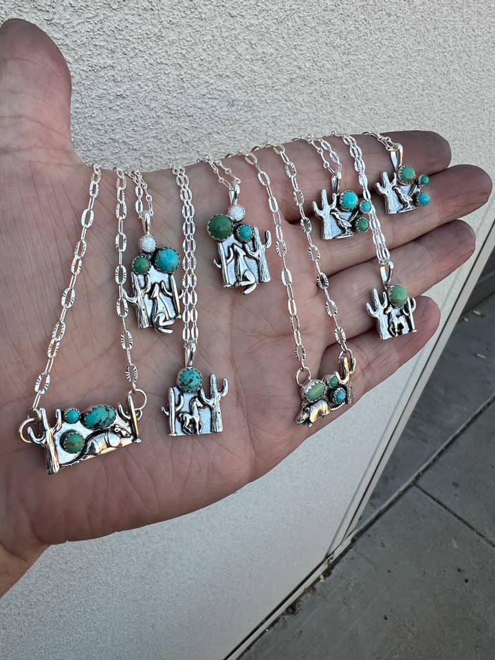 Desert Dweller Necklaces for wholesale by Desert Darlings Silver