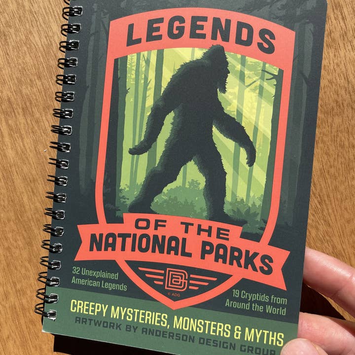Anderson Design Group - Wholesale Nature & Outdoors Book - Legends Of The National Park Guide Book: (Best Seller!)1