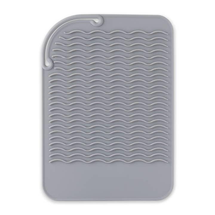 Core Home - Vente Ustensile/gadget de cuisine - Tapis Résistant à la Chaleur en Silicone - Gris1