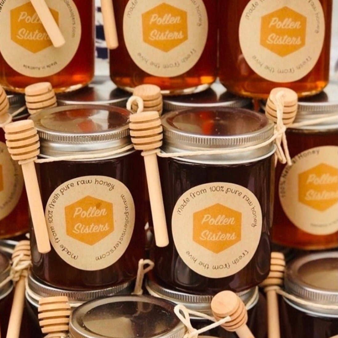 Pollen Sisters - Vente Miel - Miel brut 300g2