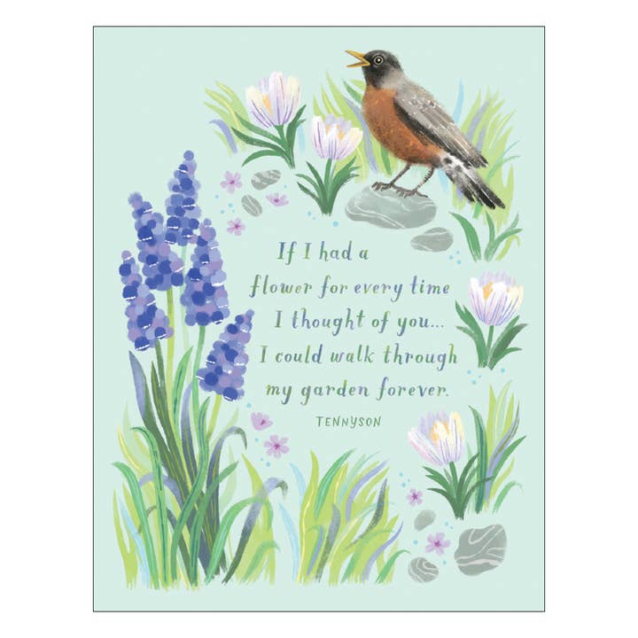 Studio Eleven Papers - Wholesale Birthday Card - Muscari Birthday Card