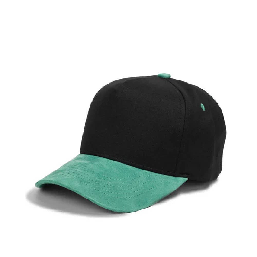 DOBBI – Großhandel Basecap – Unisex – Einfarbige 5-Panel Baumwolle Wildlederkappe5
