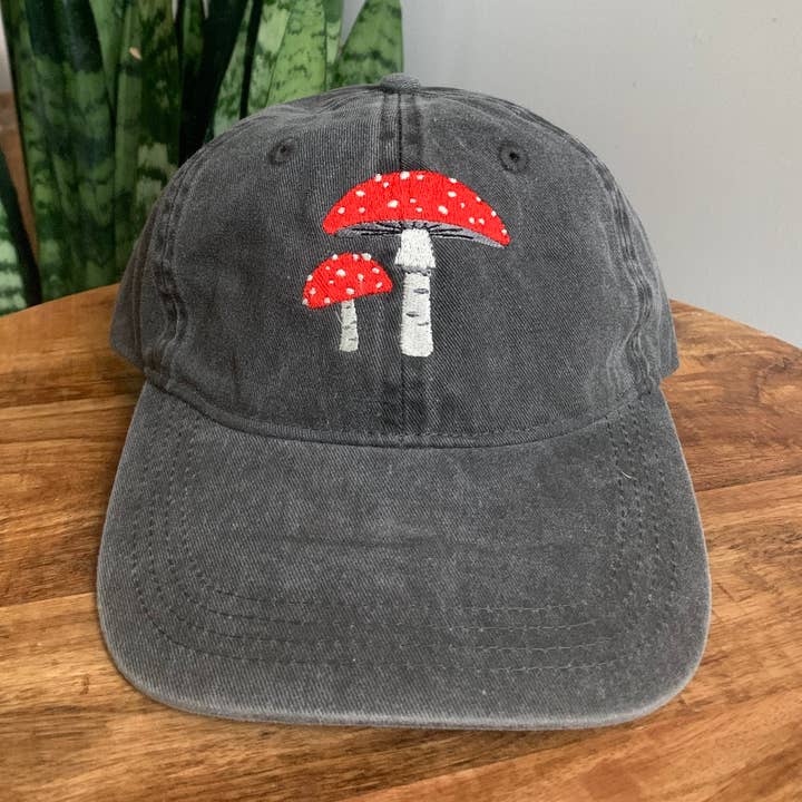 Amanita Muscaria Mushroom Embroidered Hat Fly Agaric and other Purchase Wholesale blank car coasters. Free Returns & Net 60 Terms on Faire trending on Faire.
