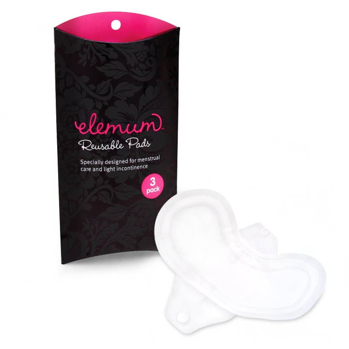Elemum Reusable Pads 3 pack for wholesale by Cotton Babies