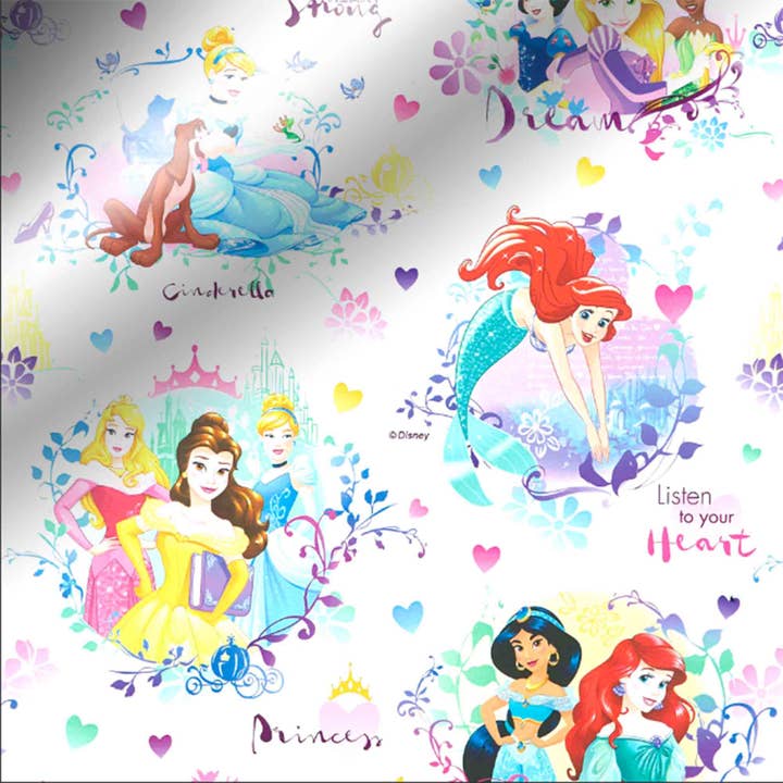 Draeger Paris – Engroshandel Indpakningspapir – Disney Prinsesser Gavepapir