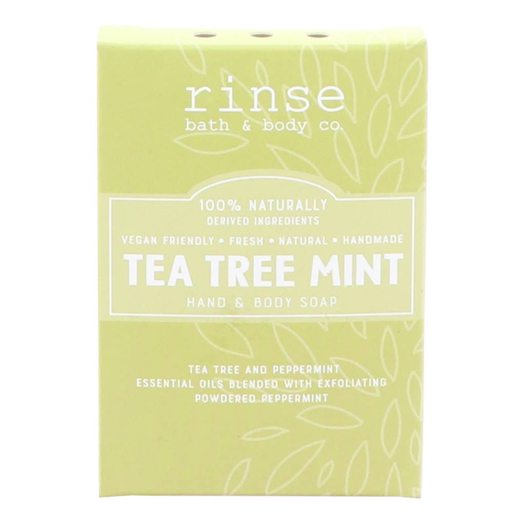 Rinse Bath Body Inc - Wholesale Bar Soap - Mini Soap - Tea Tree Mint | Natural Bar Soap4