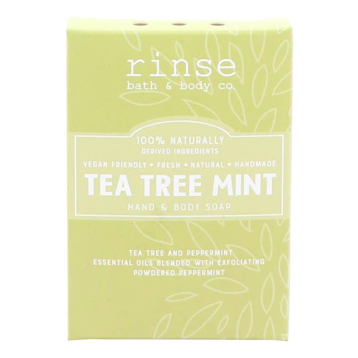 Rinse Bath Body Inc - Wholesale Bar Soap - Mini Soap - Tea Tree Mint | Natural Bar Soap4