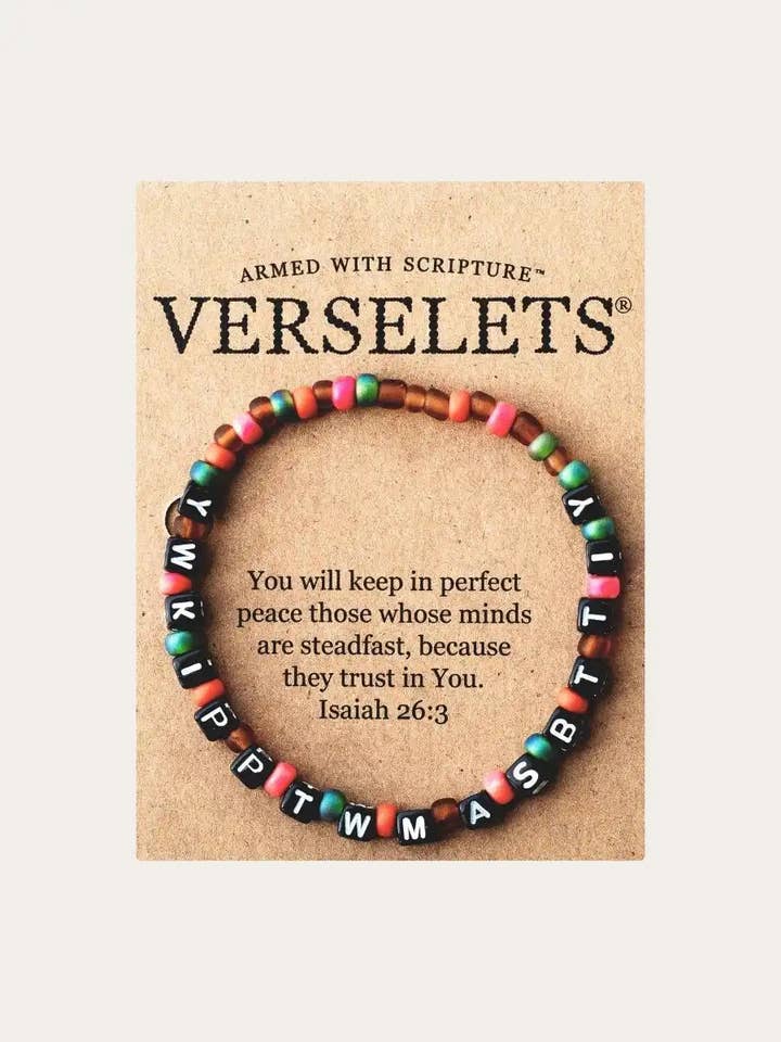 Vous garderez dans une paix parfaite... VERSELET® pour la vente par Verselets®