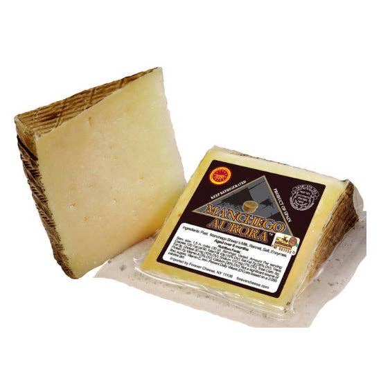 Nicola's Marketplace - Wholesale Cheese - DOP Aurora Manchego Kosher Cheese Wedge