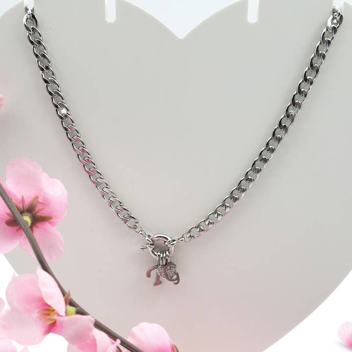 Daemon srls - Wholesale Pendant/Charm Necklace - MY INITIALS ~ Collana Personalizzata Con le tue iniziali in Acciaio Inossidabile5