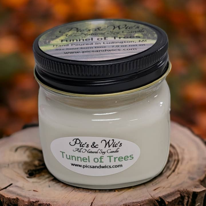 Tunnel of Trees Soy Candle & Melt for wholesale by Pic's & Wic's LLC