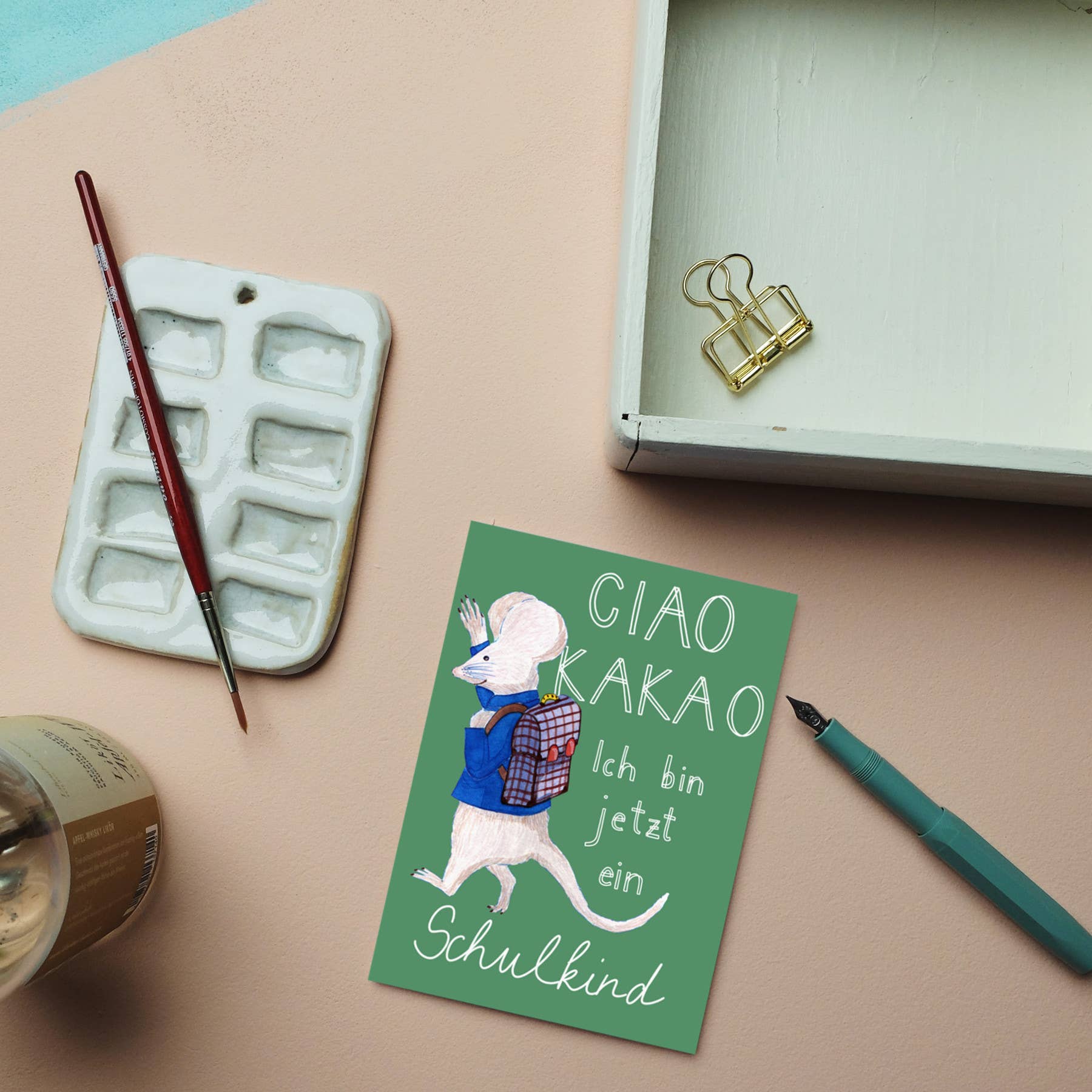 Wonder Of Today - Wholesale Postcard - Postcard School Mouse Ciao Cocoa6