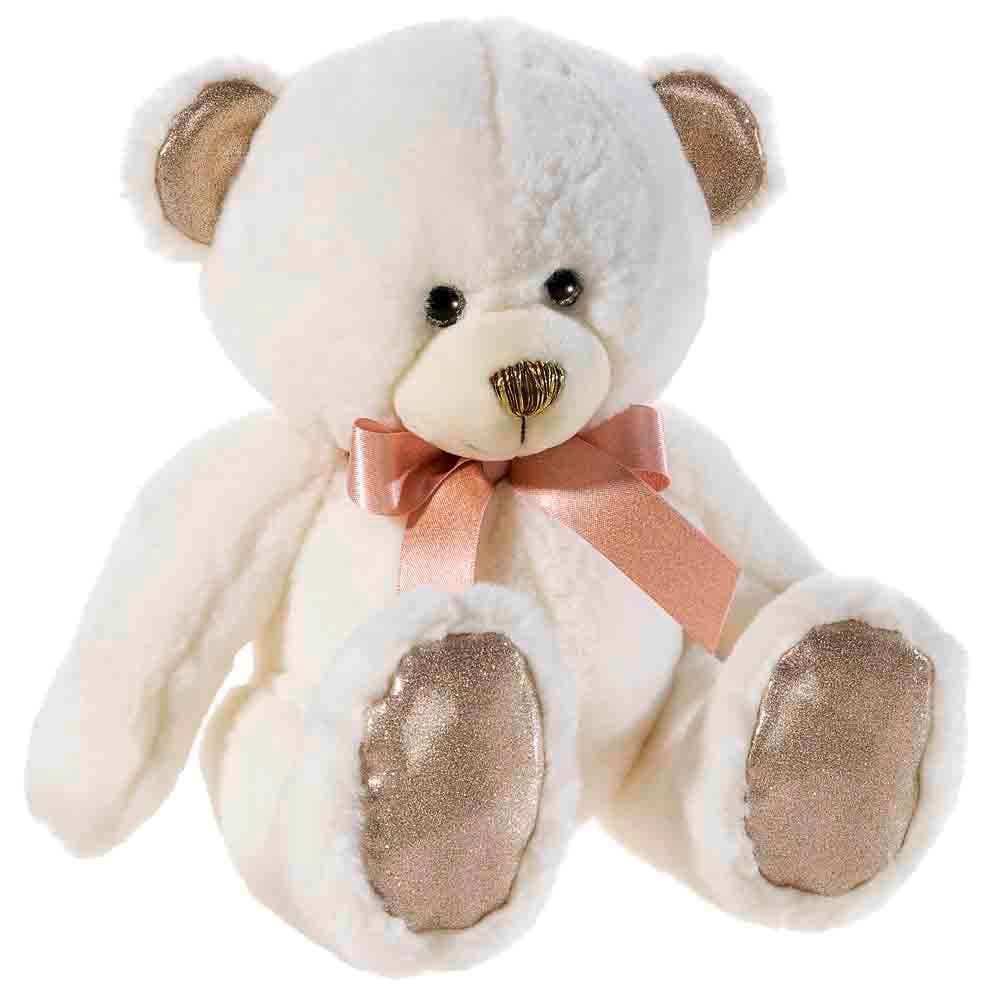 Heunec - Wholesale Stuffed/Plush Toy - Kids & Baby - Bear Pearlie 'Creamie' Bow #0