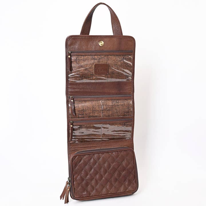 LS Western - Wholesale Tote bag – Women's - ADBGA395 Hair-On Cowhide Mini Bible Tote with Tooled Leather Cross Patch4