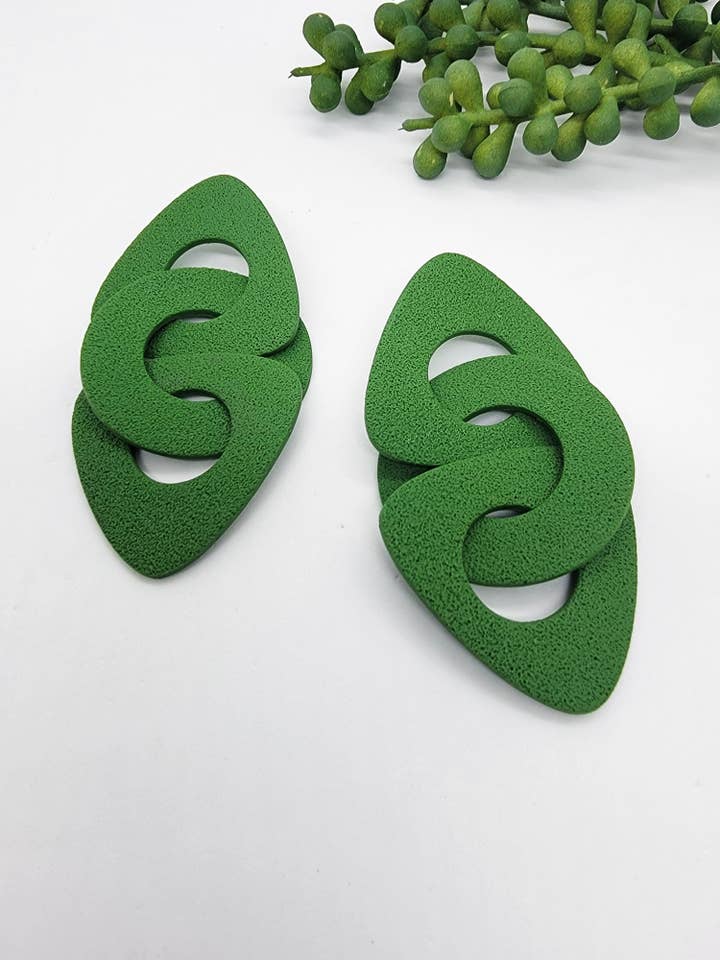 Linked Earrings - Jungle for wholesale by Chosen & Free Co