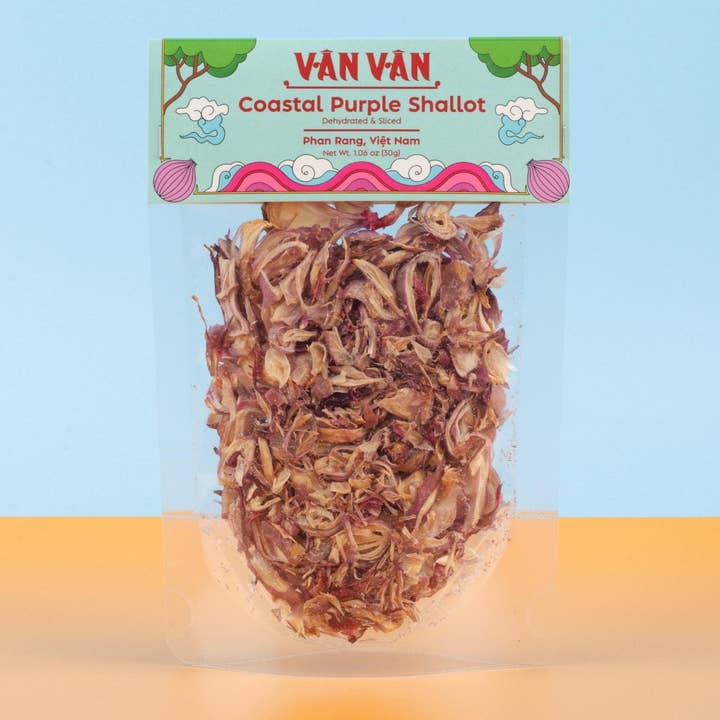 Vân Vân - Wholesale Herbs - Coastal Purple Shallot Dried Herb - Single-Origin