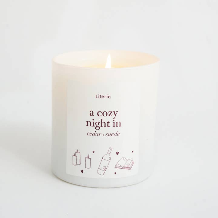 Literie - Wholesale Jar/Filled Candle - A Cozy Night In