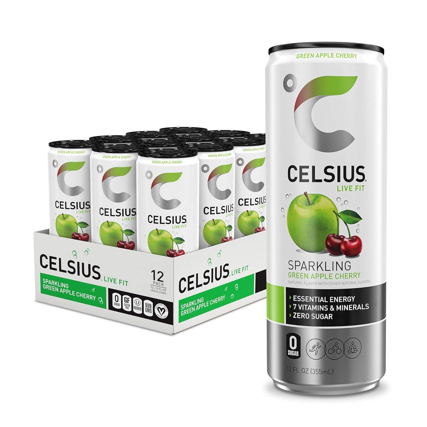 Swift Trade Group LLC - Vente Boisson sportive et énergisante - Boisson pétillante de remise en forme Celsius, 12 oz15